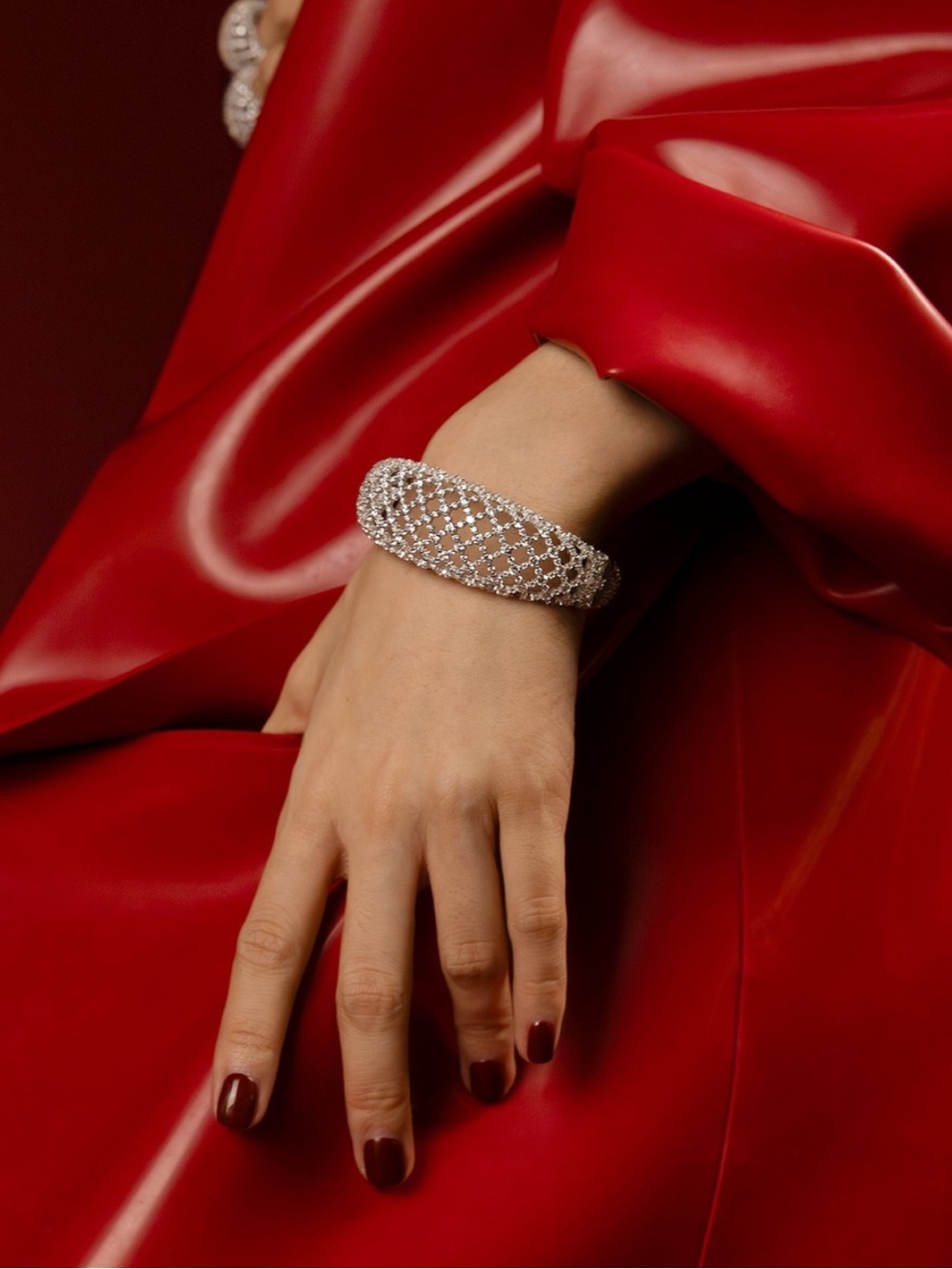 APM Monaco Mesh Bangle - Picture 3 of 6